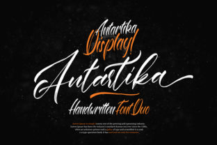 Antartika Duo: Where Handwritten Energy Meets Design Precision