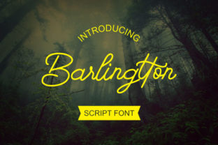 Barlingtton Script: Bold Handwritten Charm, Done Right