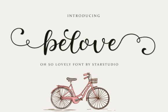 Belove Script: A Charming Handwritten Font