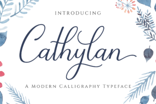 Cathylan: Elegant Handwritten Typography
