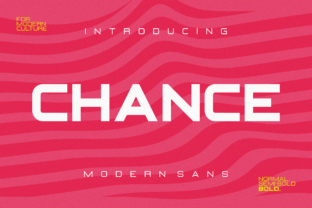 Chance Font: Where Typographic Clarity Meets Contemporary Design Confidence