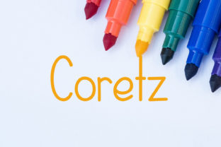 Coretz: A Playful Handwritten Font That Works—When Used Right