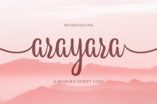 Fall in Love with Arayara: The Handwritten Font Redefining Creative Authenticity
