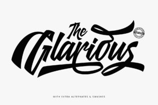 Glarious: A Bold Urban Font That Delivers—If You Use It Right