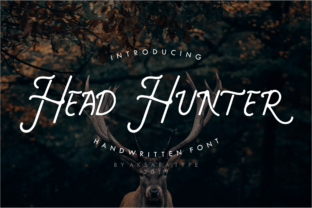 Head Hunter: A Vintage Handwritten Font for Distinctive Design Execution