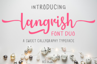 Langrish Duo: A Strategic Font Pair for Purpose-Driven Design