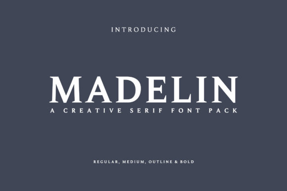 Madelin: The Serif That Bridges Tradition and Modern Design