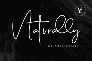 Naturally: A Stylish, Light Handwritten Font Built for Authenticity